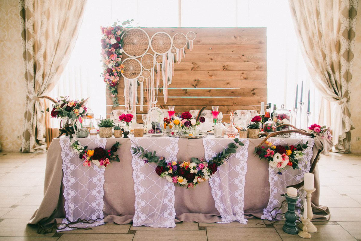 Свадьба в стиле Бохо