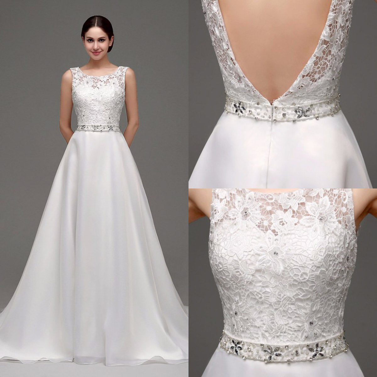 платье для невесты на свадьбу в белом цвете в Москве