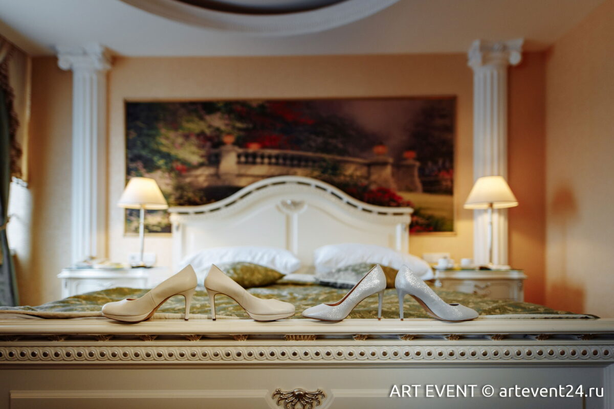 свадебные туфли